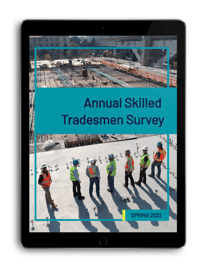 mock up annual tradesmen survey 2022 cover